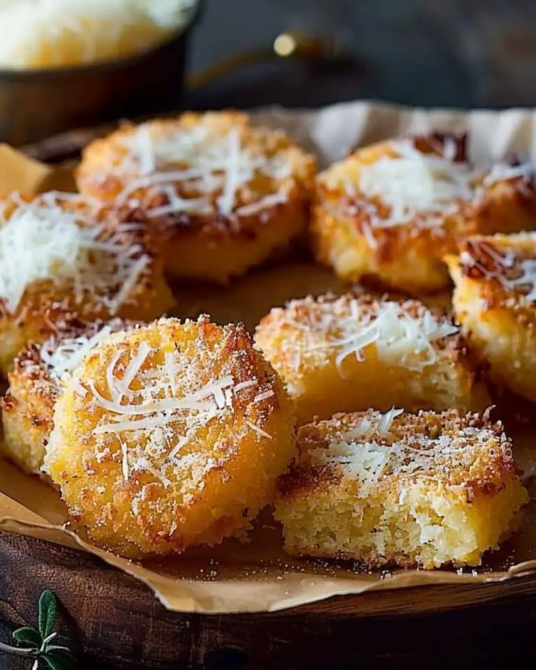 Australian Cornmeal Busters with Parmesan