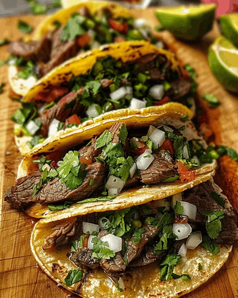 Bright & Zesty Steak Tacos