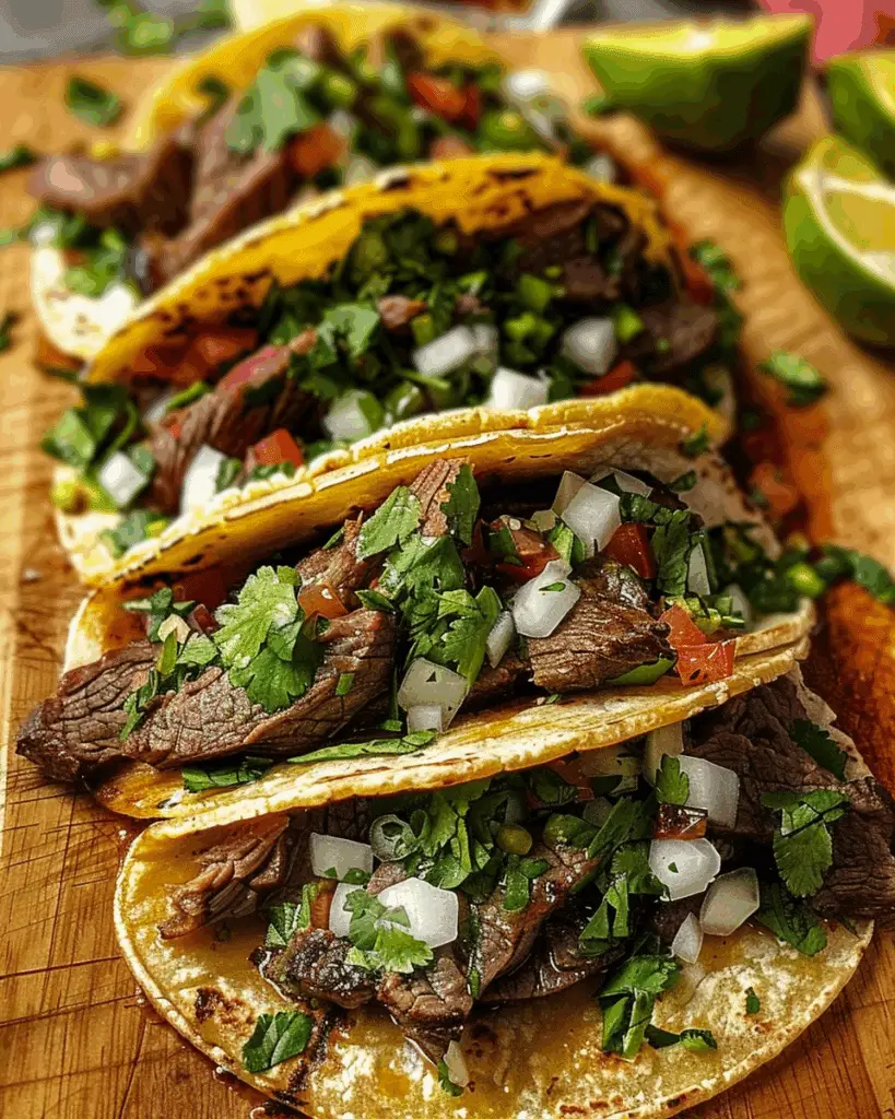 Bright & Zesty Steak Tacos