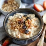 Old Fashioned Oatmeal Pudding