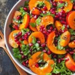 Persimmon Pomegranate Salad
