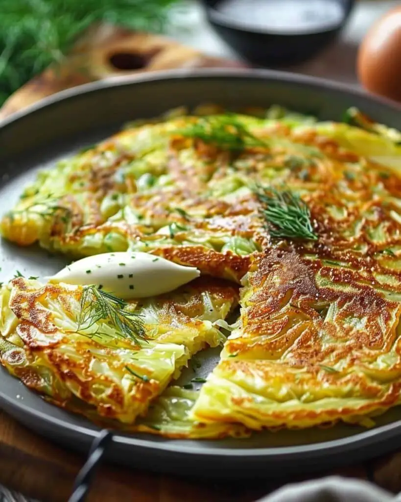 Cabbage Pancake