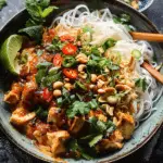 Thai Peanut Chicken Noodle Bowls