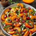 Persimmon Salad with Maple Vinaigrette