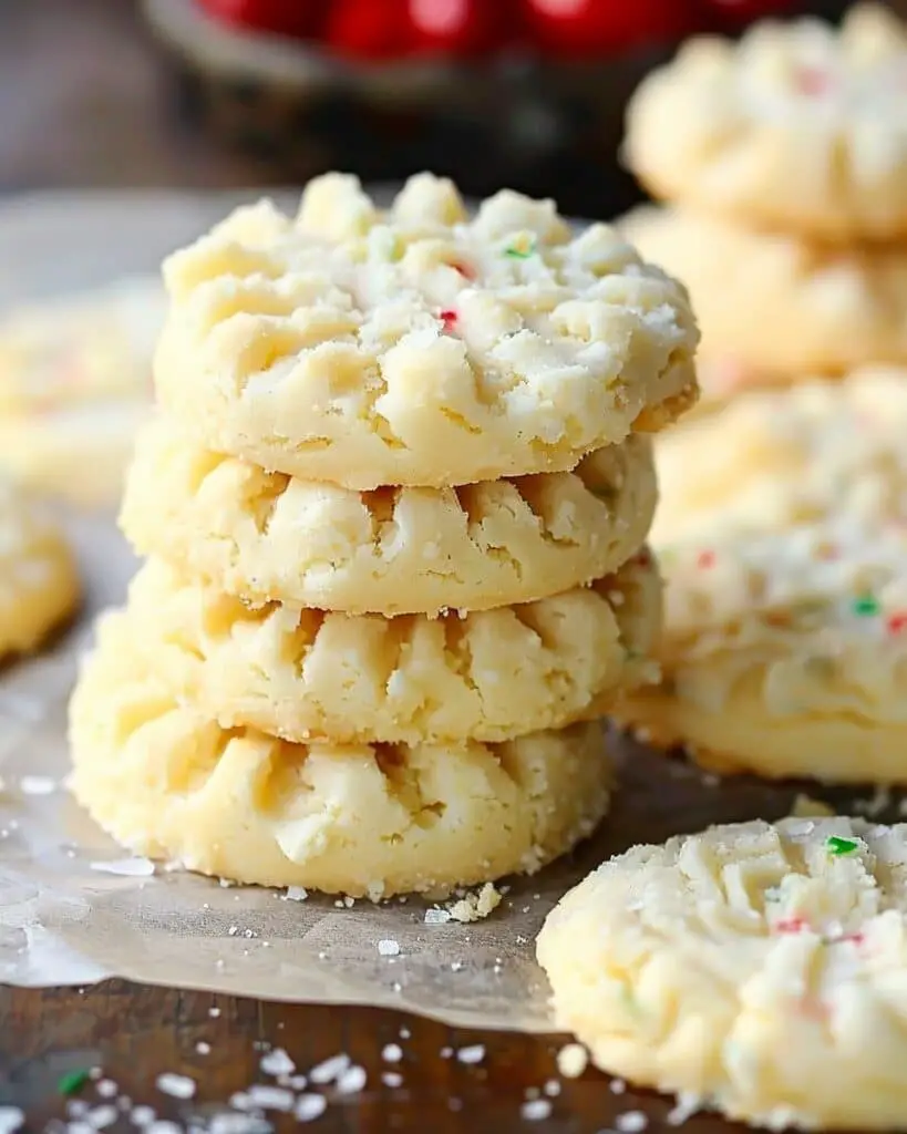 Buttery Whipped Shortbread