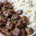 Slow Cooker Beef Stroganoff Stew