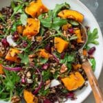 Forbidden Rice Pumpkin Salad