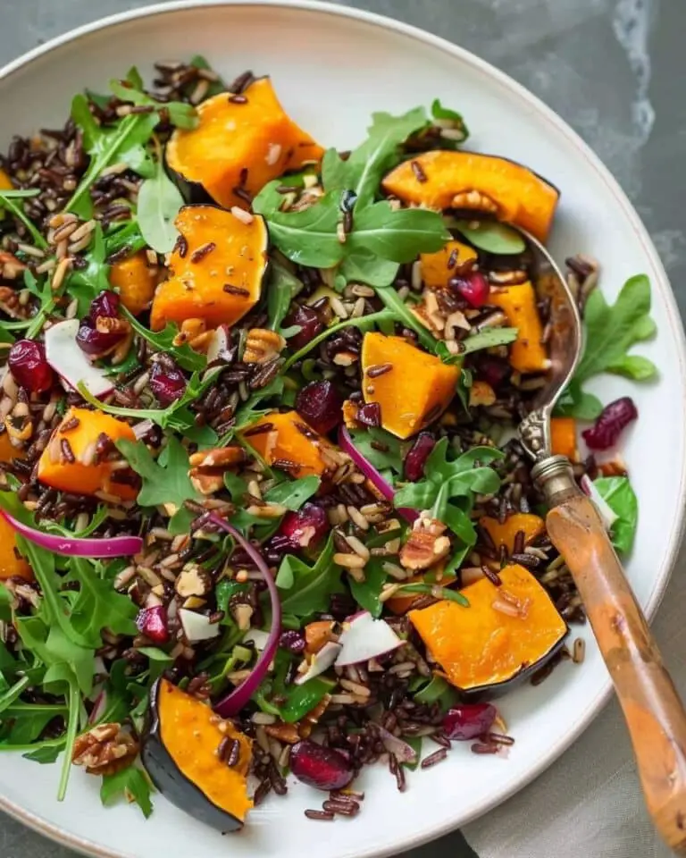 Forbidden Rice Pumpkin Salad