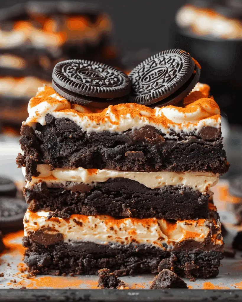 Oreo Layered Brownies