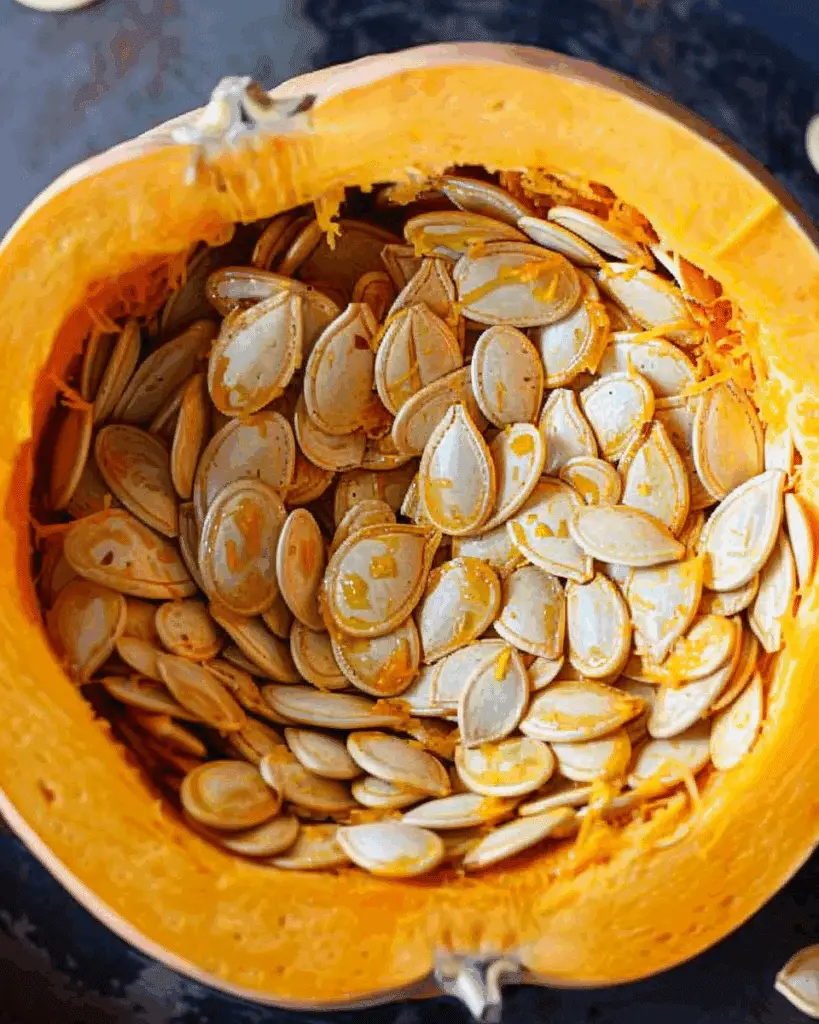 Slow Roasted Pumpkin Seeds
