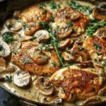 Creamy Chicken and Mushroom Skillet