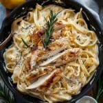 Creamy Lemon Rosemary Chicken Pasta