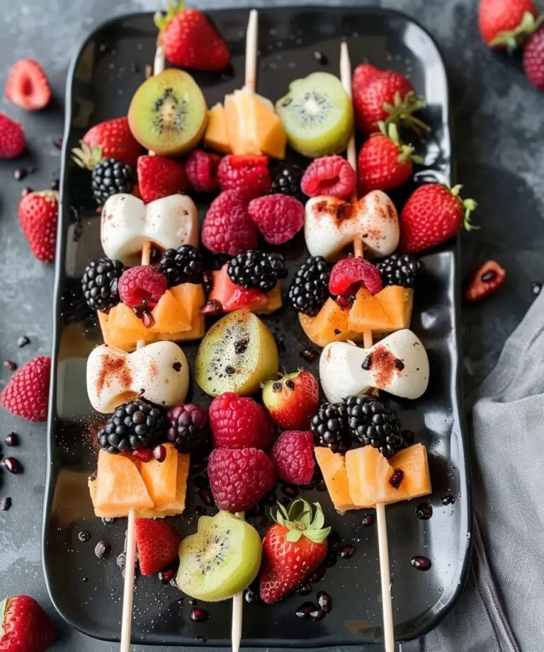 Ghost Fruit Skewers