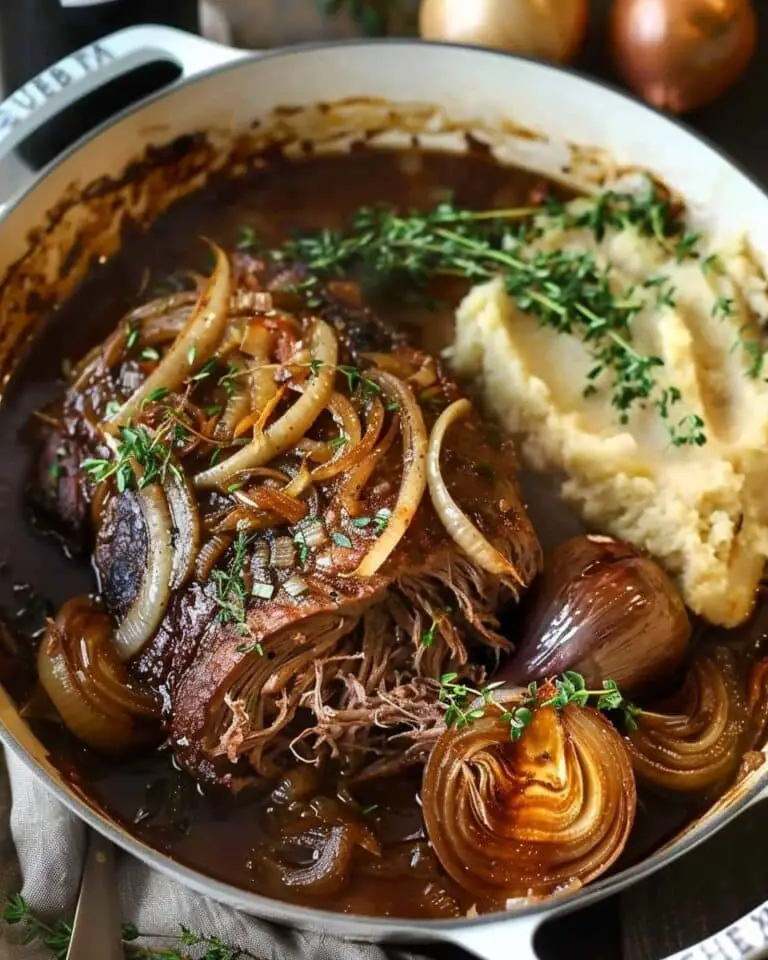 Melt-in-Your-Mouth French Onion Pot Roast