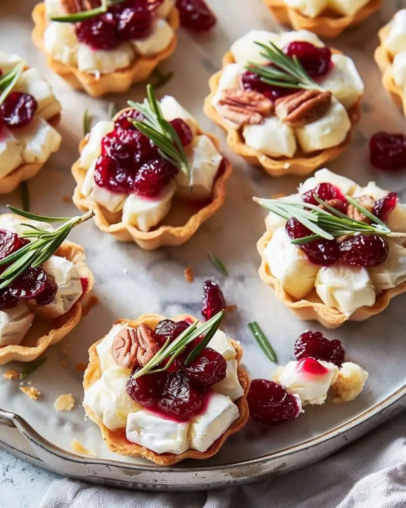Cranberry Brie Bites