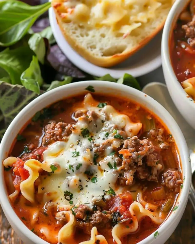 Lasagna Soup