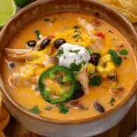 Creamy Chicken Enchilada Soup