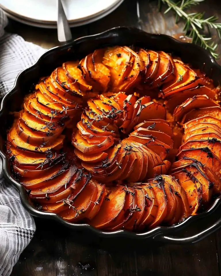 Spiral Sweet Potato Bake