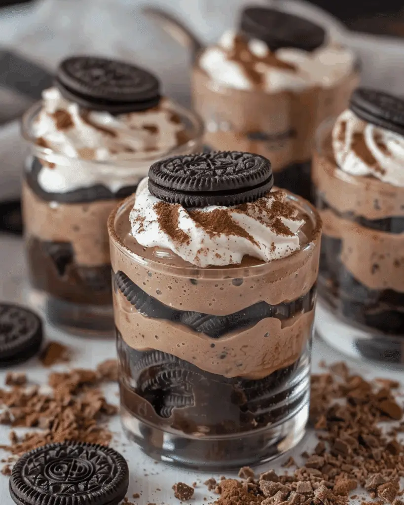 Chocolate Oreo Pudding Delight
