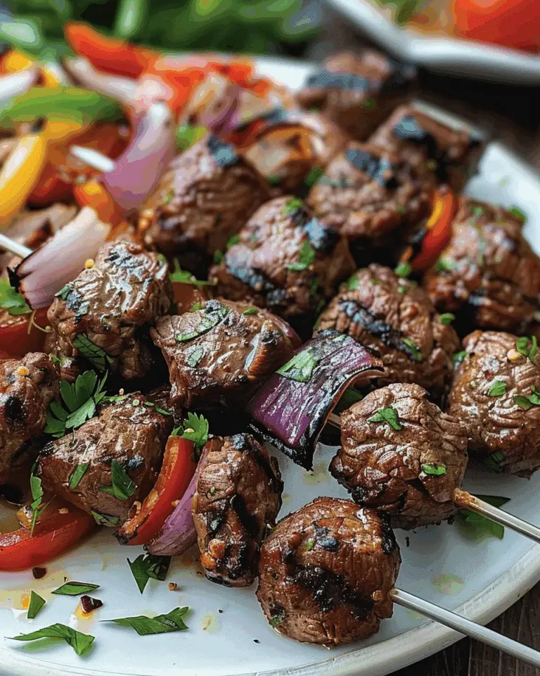 Greek Beef Kebabs