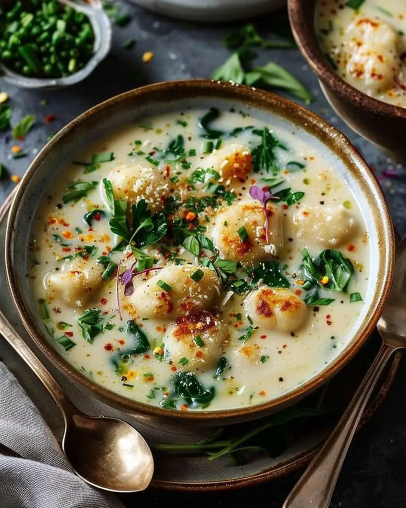 Creamy Gnocchi Soup