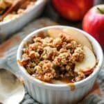 Individual Apple Crumbles