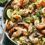 Roasted Shrimp and Orzo