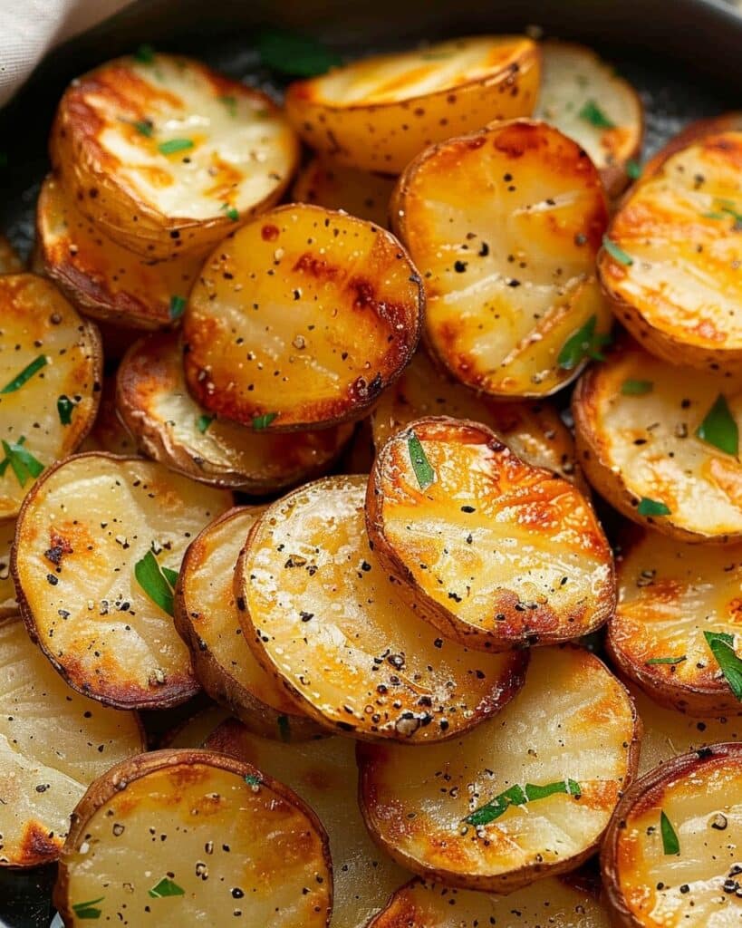 Air Fryer Sliced Potatoes