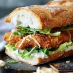 Crispy Chicken Caesar Sandwich