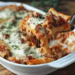 Baked Ziti with Sausage and Béchamel