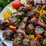 Greek Beef Kebabs