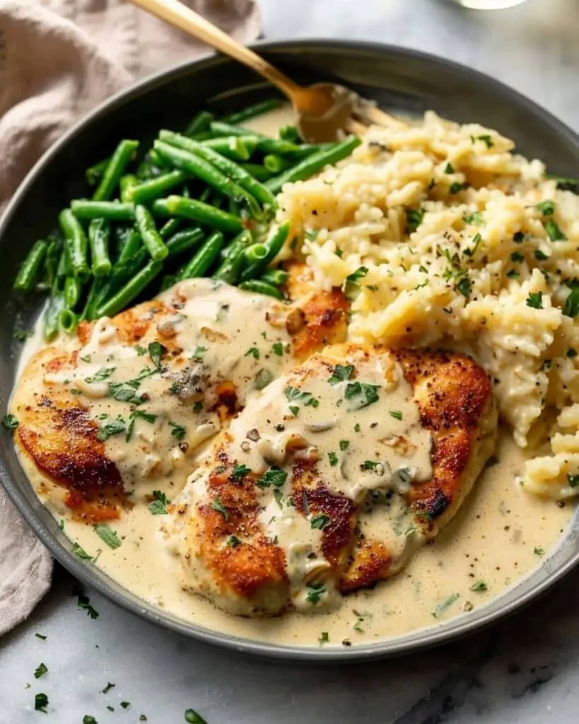 Creamy Garlic Parmesan Chicken Breast