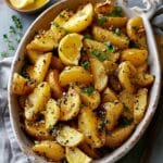 Greek-Style Lemon Potatoes with Garlic and Oregano