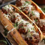 Ultimate Beefy Meatball Sub Delight