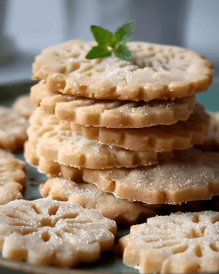 Almond Shortbread Cookies