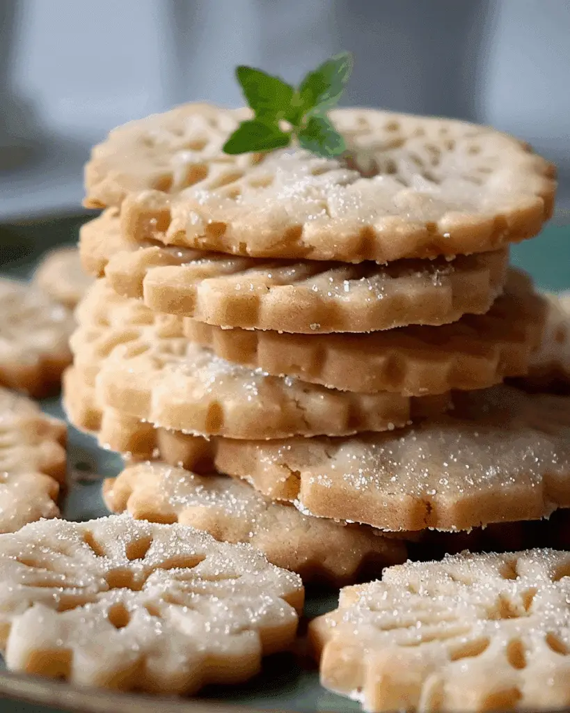 Almond Shortbread Cookies