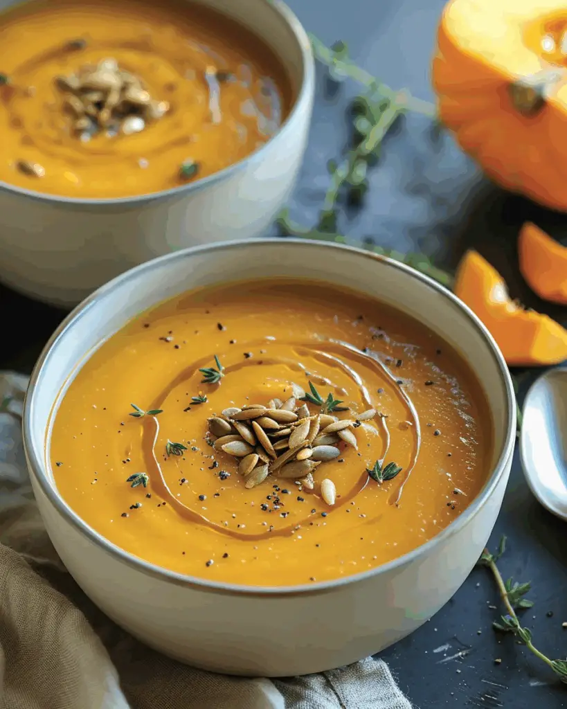 Ginger-Apple Pumpkin Soup