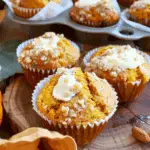 Healthier Pumpkin Cream Cheese Muffins