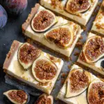 Honey Fig Cheesecake Bars