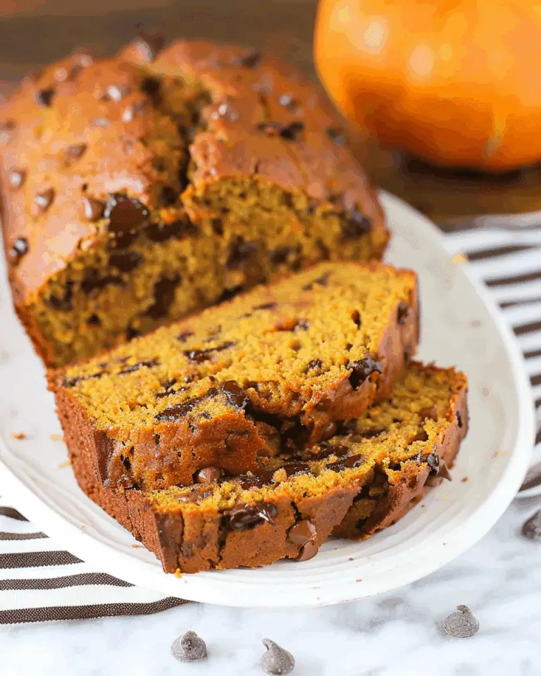 Easy Pumpkin Chocolate Chip Bread