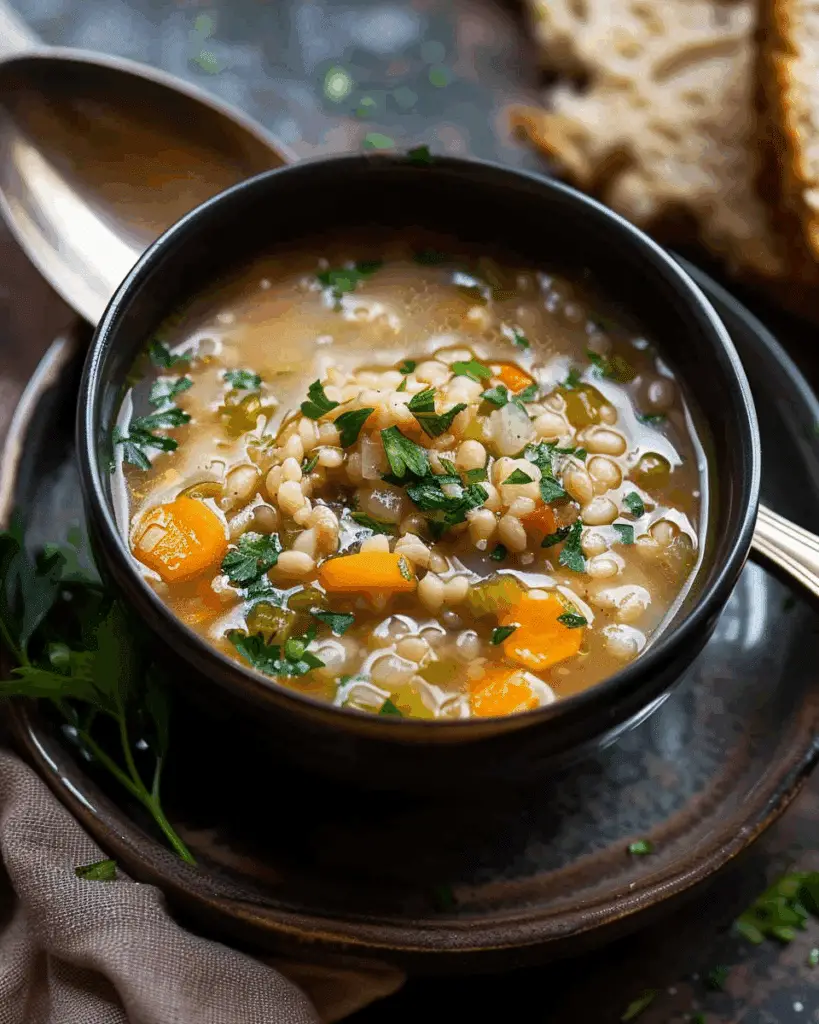 Pearl Barley Soup