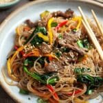 Japchae (Korean Noodles)