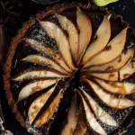 Pear and Chocolate Tart