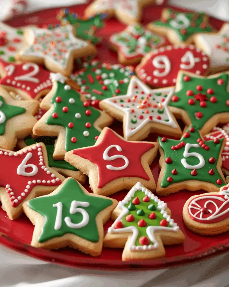Advent Calendar Cookies