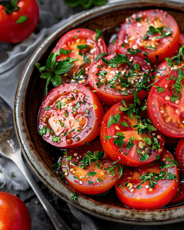 Marinated Tomatoes
