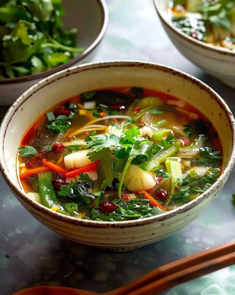 Very Low Calorie Chinese Vegetable Soup