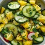 Pineapple Cucumber Salad