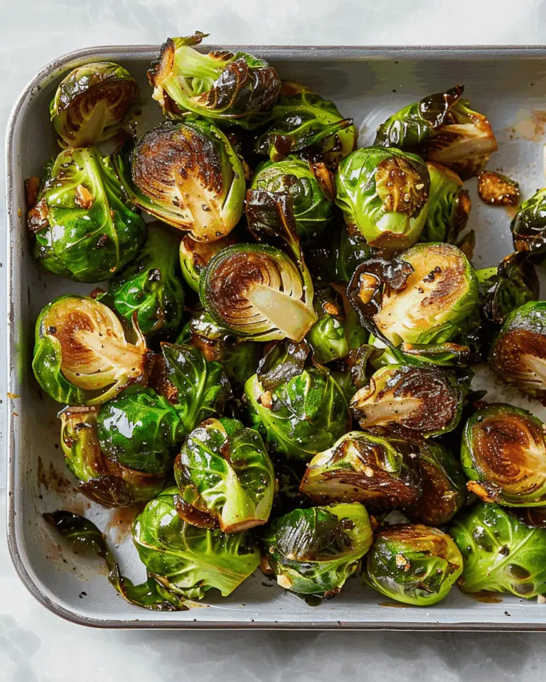 Caramelized Brussels Sprouts