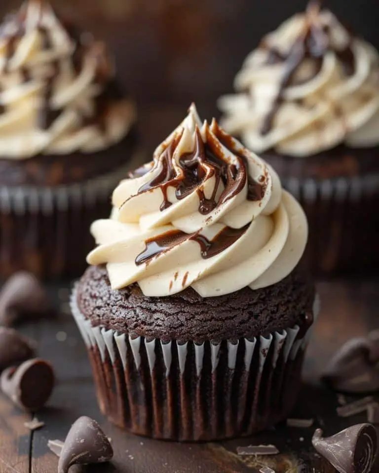 Chocolate Cream Cupcakes