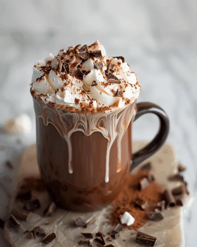 Brownie Batter Hot Chocolate